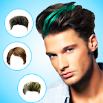 Cover Image of Télécharger Boys Hairstyle: Selfie Camera  APK