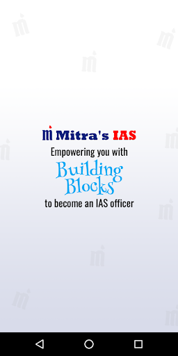 Android application Mitras IAS screenshort