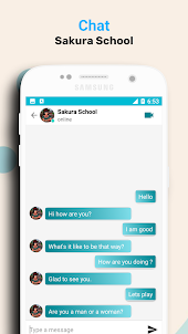 Sakura School Fake Chat