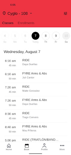 Cyglo Fitness Studios Screen 2