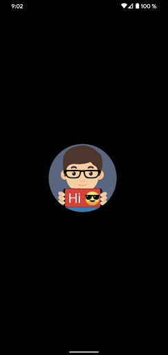 Android application Hi Banner - landscape message screenshort
