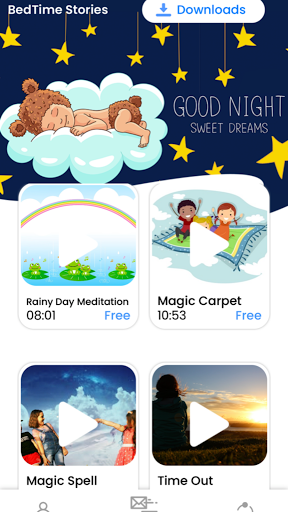 Android application Bedtime Stories: Auto Sleep screenshort