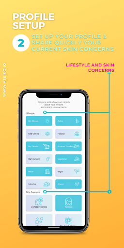 ASEIKO SKIN® AI Shopping Guide Screen 2
