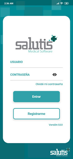 Android application Salutis Medical Software screenshort