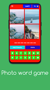 Photo word game