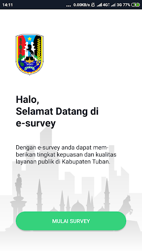 Android application E-Survey Kabupaten Tuban screenshort
