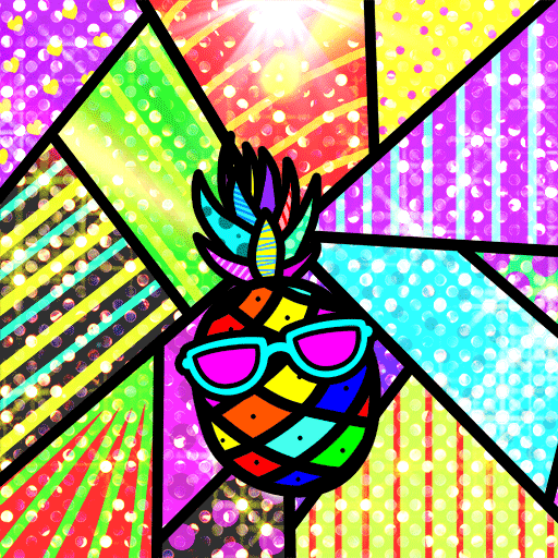 Summer Pineapple - Wallpaper logo