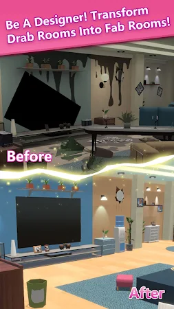 Game screenshot House Clean Up 3D- Decor Games apk download