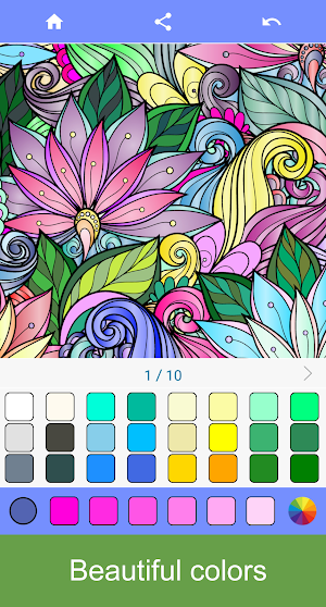 Free Colorfy Coloring Book For Adults