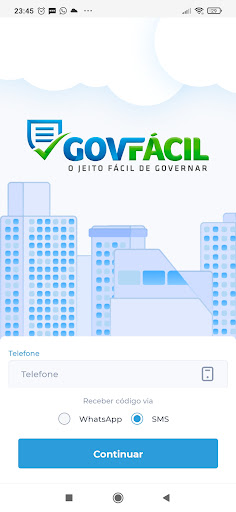 Android application Govfácil App screenshort