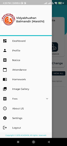 Android application Vidyabhushan Balmandir Marathi screenshort