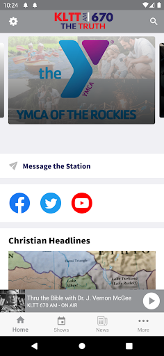 Android application KLTT Radio screenshort