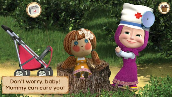 Mascha & Bär: Spielzeug-Arzt Screenshot