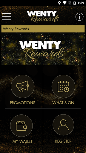 Android application Wenty Leagues Club screenshort