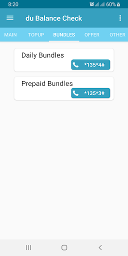 du Balance Check (UAE) Screen 3