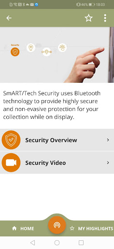 Android application SmART/Tech screenshort