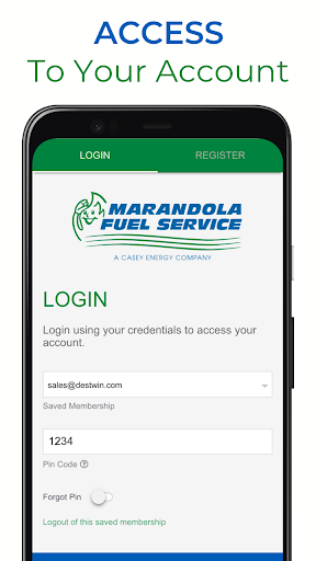 Marandola Fuel Service Screenshot 1 - AppWisp.com