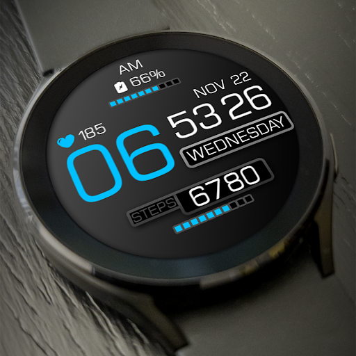 Key110 Digital Watch Face Screen 2