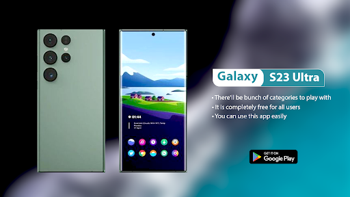 Gallaxy s23 Ultra Launchers Screen 2
