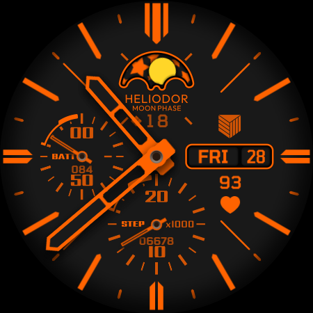 IWF Heliodor II watch face screenshot 28