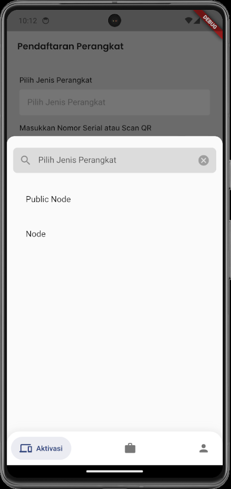 #2. Early Warning System (Android) Podle: PT. Makerindo Prima Solusi