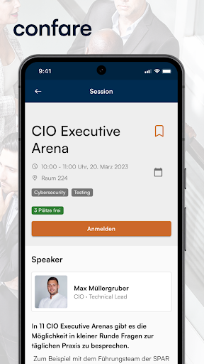 Confare - Community & Summits Screenshot 3 - AppWisp.com