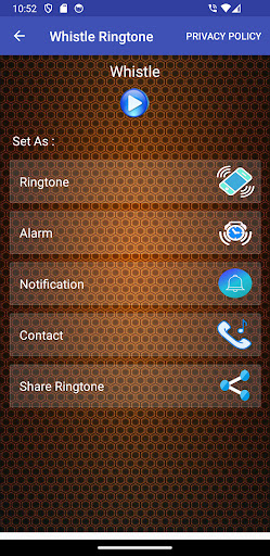 Whistle Ringtone Screen 2
