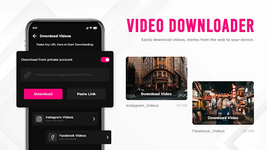 All In One HD Video Downloader 1.0.1 APK + Mod (Free purchase) for Android