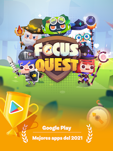 Focus Quest: Focus en estudio Screenshot