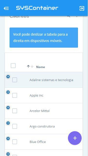 SysContainer Screen 3