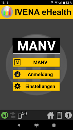 Android application IVENA eHealth MANV screenshort