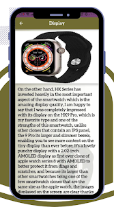 Smart Watch HK9 Pro guide