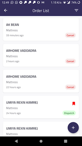 Android application Sleep Guardian screenshort