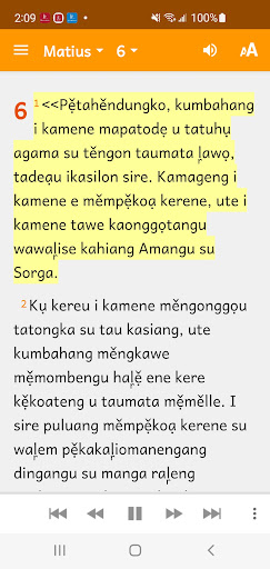 Sangir Bible Screen 2