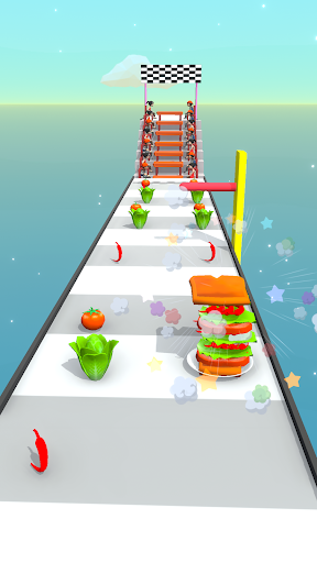 Sandwich Stack Run 3D Screen 3