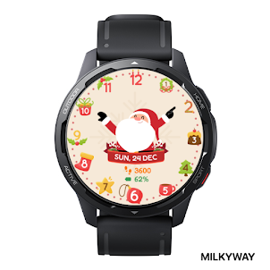 MilkyWay Santa Christmas Watch