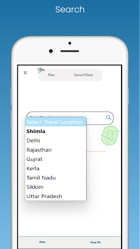 Android application Prepare Trip screenshort