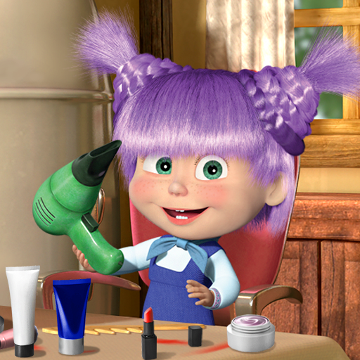 Masha and the Bear: Salon Game 1.4.8 Icon