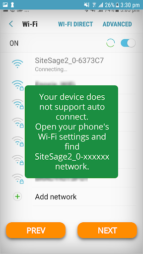 SiteSage Install Screen 3
