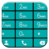 Dialer theme Cards Teal icon