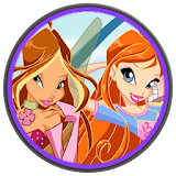 Dress up Bloom and Flora icon