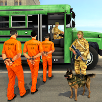 Us police car Transporter: Police Transport Game