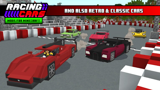 Racing Cars Mod for MCPE