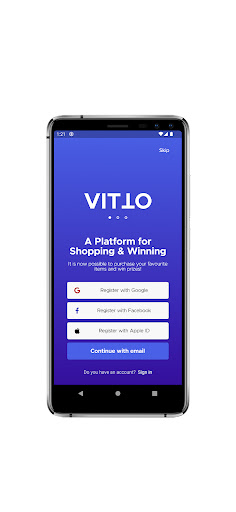 Android application Vitto screenshort