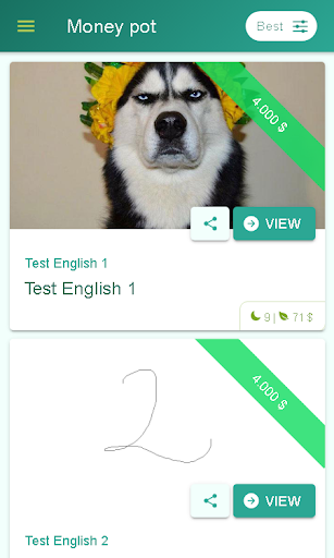 Android application Ong Heo screenshort