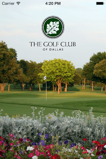 Android application The Golf Club of Dallas screenshort