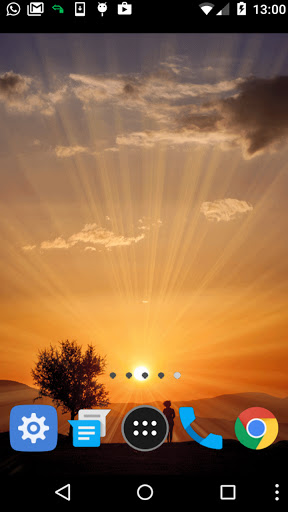sunset safari wallpaper Screen 2