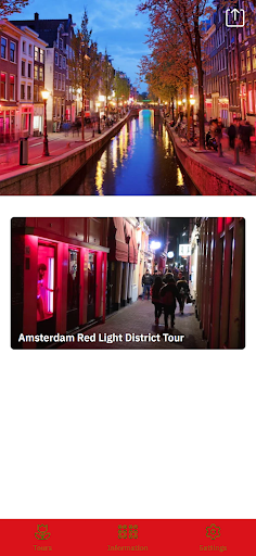 Android application Amsterdam Audio Tours screenshort