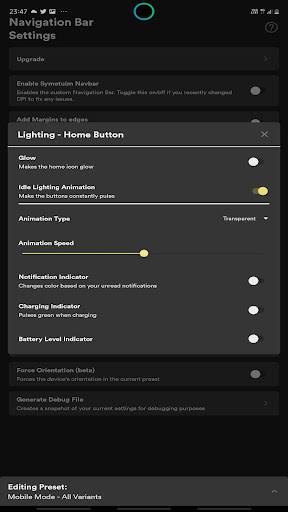 Android application Arc Lighting Notification Ligh screenshort