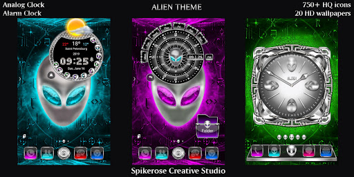 Android application Alien Theme screenshort